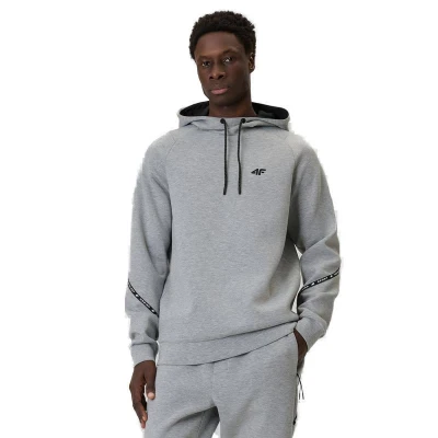 4f pánská mikina SWEATSHIRT M2238-27M-COLD LIGHT GREY MELANGE