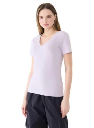 4f dámské tričko TSHIRT F1990-52S-LIGHT VIOLET