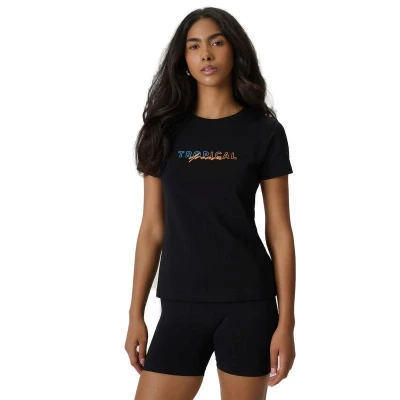 4f dámské tričko TSHIRT F2717-20S-DEEP BLACK