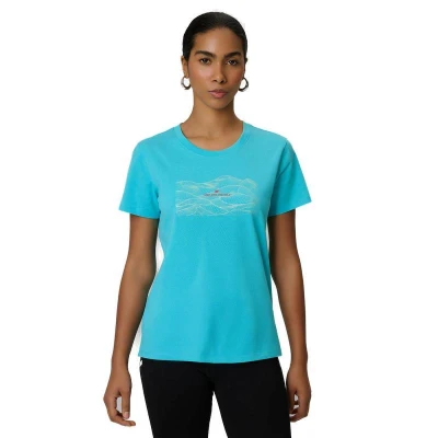 4f dámské tričko TSHIRT F2785-48S-AQUA