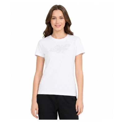 4f dámské tričko TSHIRT F3309-10S-WHITE 4f dámské tričko TSHIRT F3309-10S-WHITE