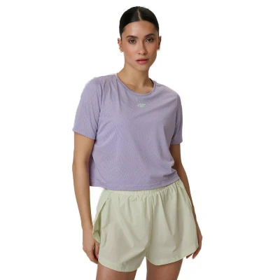 4f dámské tričko TSHIRT FNK F1806-51S-VIOLET