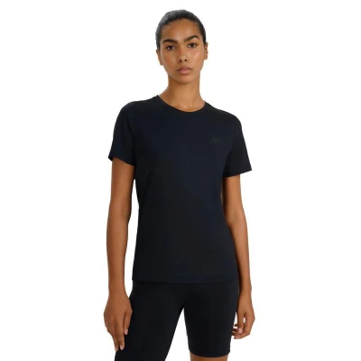 4f dámské tričko TSHIRT FNK F1828-WMM00TFTSF1828-20S-DEEP BLACK