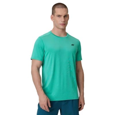 4f pánské tričko TSHIRT FNK M1785-46S-TEAL