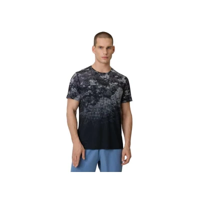 4f pánské tričko TSHIRT FNK M1787-25A-GREY ALLOVER