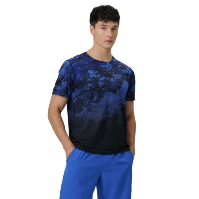 4f pánské tričko TSHIRT FNK M1787-36A-COBALT ALLOVER