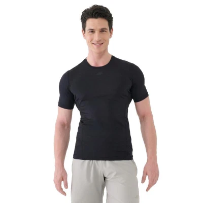4f pánské tričko TSHIRT FNK M2141-20S-DEEP BLACK