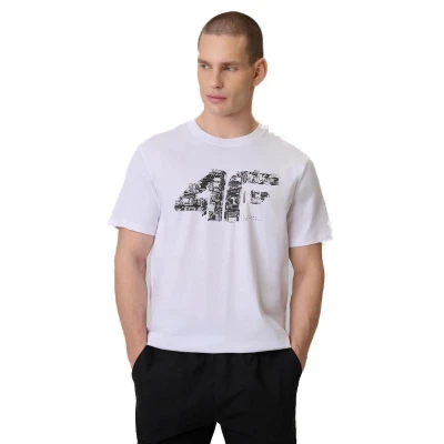 4f pánské tričko TSHIRT M2659-10S-WHITE
