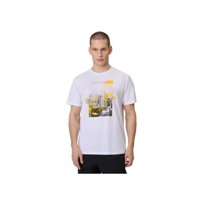 4f pánské tričko TSHIRT M2660-10S-WHITE