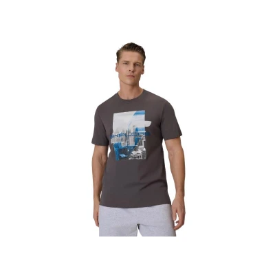 4f pánské tričko TSHIRT M2660-24S-MIDDLE GREY