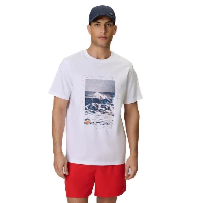4f pánské tričko TSHIRT M2783-10S-WHITE
