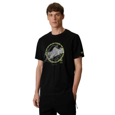 4f pánské tričko TSHIRT M2822-20S-DEEP BLACK