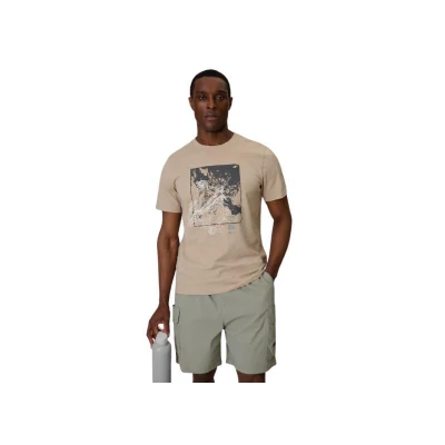 4f pánské tričko TSHIRT M2825-83S-BEIGE