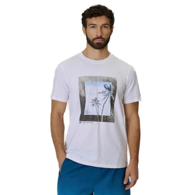 4f pánské tričko TSHIRT M3034-10S-WHITE