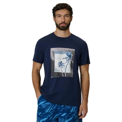 4f pánské tričko TSHIRT M3034-31S-NAVY