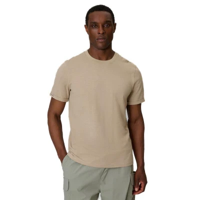4f pánské tričko TSHIRT M3322-83S-BEIGE