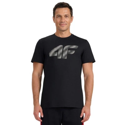 4f pánské tričko TSHIRT M3342-020S-DEEP BLACK