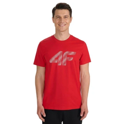 4f pánské tričko TSHIRT M3342-62S-RED