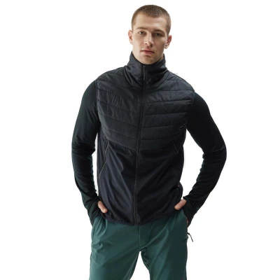 4f pánská vesta VEST-AW23TVJAM041-20S-DEEP BLACK
