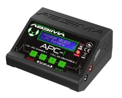 Absima Nabíječka APC-1 NiMH/LiPo/LiFe 10A 80W 12/220V Absima Nabíječka APC-1 NiMH/LiPo/LiFe 10A 80W 12/220V