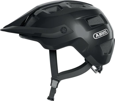 Abus MoTrip Shiny Black S cyklistická přilba