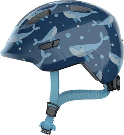 Abus Smiley 3.0 Blue Whale S dětská cyklistická přilba