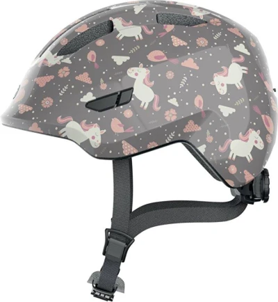 Abus Smiley 3.0 Grey Horse S dětská cyklistická přilba