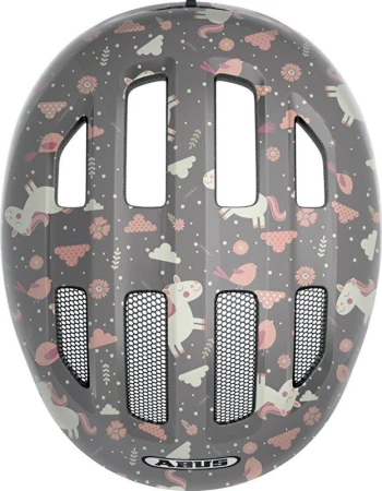 Abus Smiley 3.0 Grey Horse S dětská cyklistická přilba