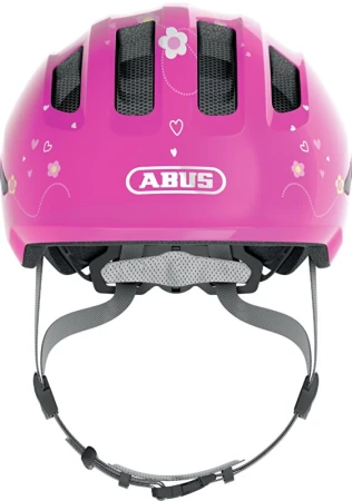 Abus Smiley 3.0 Pink Butterfly M dětská cyklistická přilba