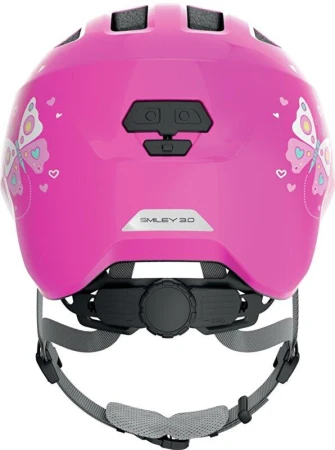 Abus Smiley 3.0 Pink Butterfly S dětská cyklistická přilba