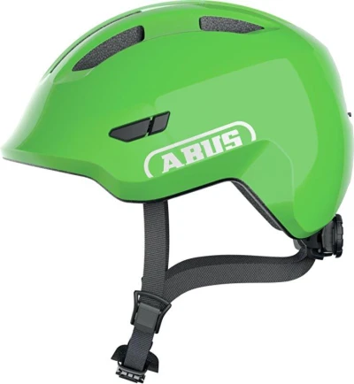 Abus Smiley 3.0 Shiny Green M dětská cyklistická přilba