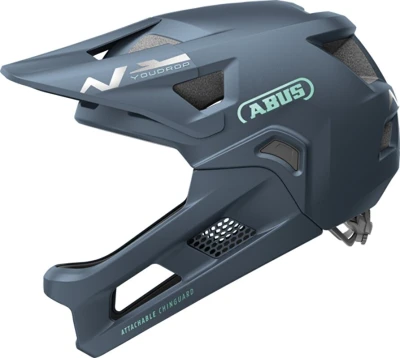 Abus YouDrop FF Midnight Blue S dětská cyklistická přilba