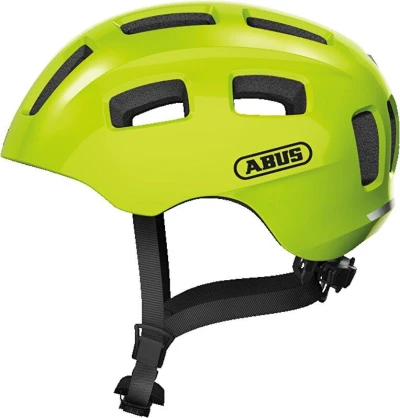 Abus Youn-I 2.0 Signal Yellow M dětská cyklistická přilba