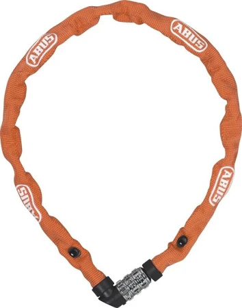 Abus řetězový zámek 1200/110 web orange kódový