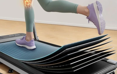 Acezoe Skládací elektrický běžecký pás P12 (černý a šedý)