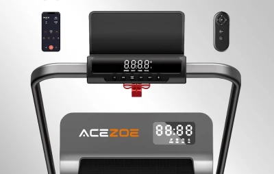 Acezoe Skládací elektrický běžecký pás P12 (černý a šedý)