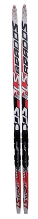 Acra Běžecké lyže šupinaté Brados LS Sport s vázáním NNN červené 150 cm