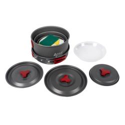 Acra C22 camping set nádobí alluminium pro 3-4 osoby
