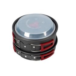 Acra C22 camping set nádobí alluminium pro 3-4 osoby