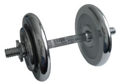 ACRA Činka nakladacia, jednoručná, chrómová 14 kg - priemer 25 mm