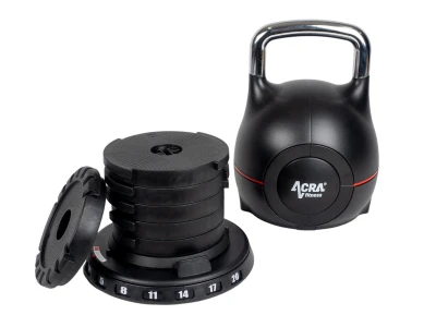 Acra Kettlebell nové generace 7v1 - nastavitelný