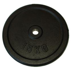 Acra Litinový kotouč (závaží) na činky 15kg - 30mm