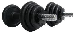 ACRA nakladacia činka jednoručná set 2 x 7,5 kg (15kg) pogumované