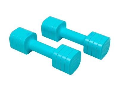 Acra nastavitelná činka LADY 2-5 lb – set 2 ks v balení celkem 4,66 Kg