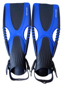 Acra Ploutve Delta roztahovací s páskem 40/43 modré