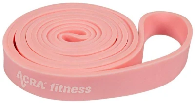 Acra Posilovací guma 21 mm, růžová Acra Posilovací guma 21 mm, růžová