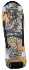 ACRA Skateboard barevný S2-žlutý ACRA Skateboard barevný S2-žlutý