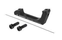 SHIMANO Adaptér přední POST/FLAT 140mm, černý