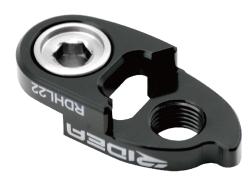 RIDEA Adaptér L22 pre koncovku rámu, čierny RIDEA Adaptér L22 pre koncovku rámu, čierny