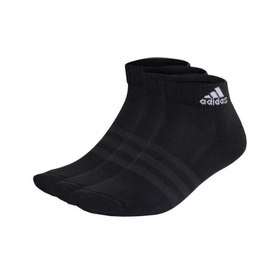 Adidas 3 PACK-C SPW ANK-BLACK/WHITE ponožky